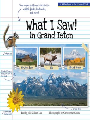cover image of What I Saw in Grand Teton